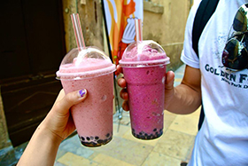 Bubble smoothies