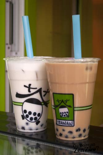 Bubble Tea classique et coco