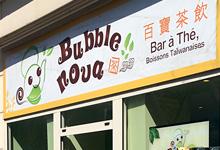 Facade du Bubble Nova